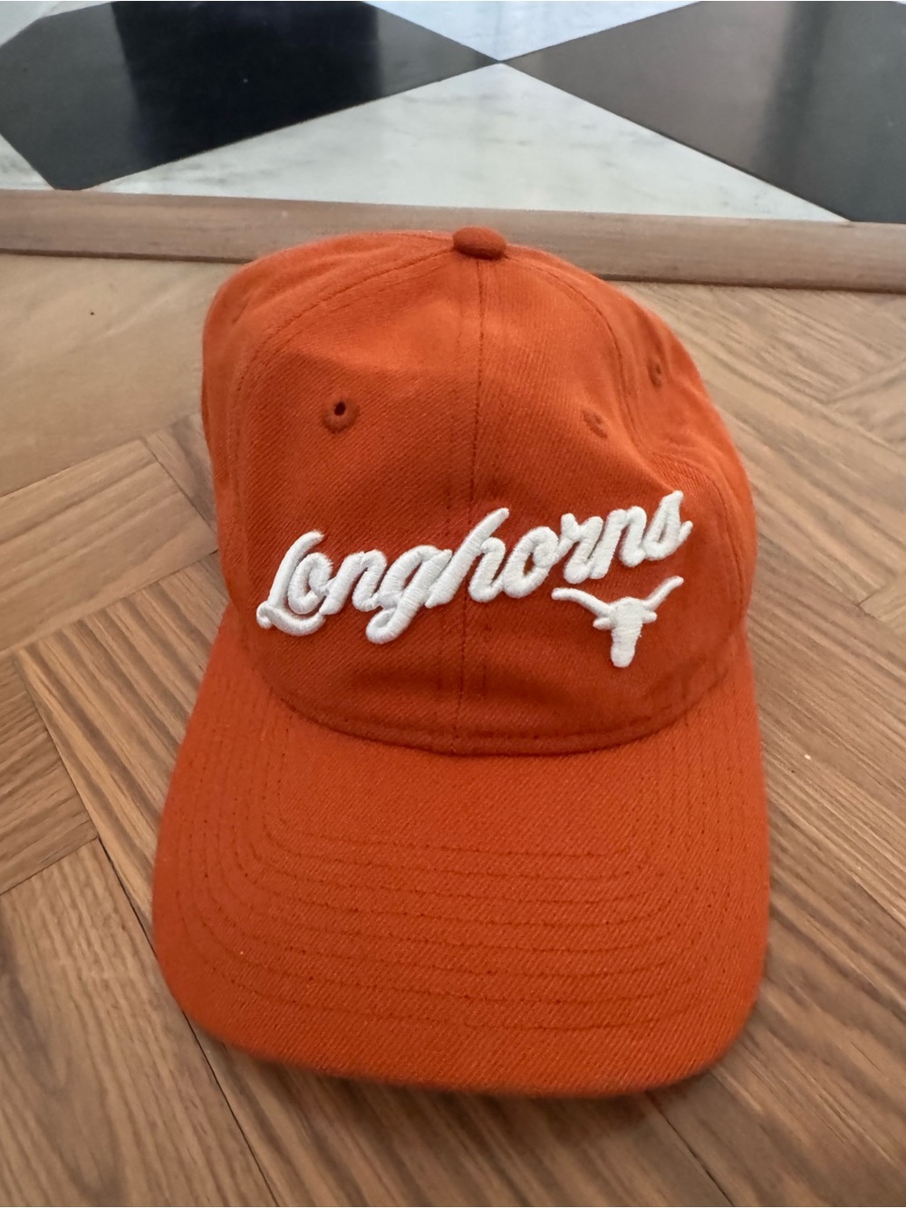 New Era 9TWENTY Orange Longhorns Script Baseball Cap